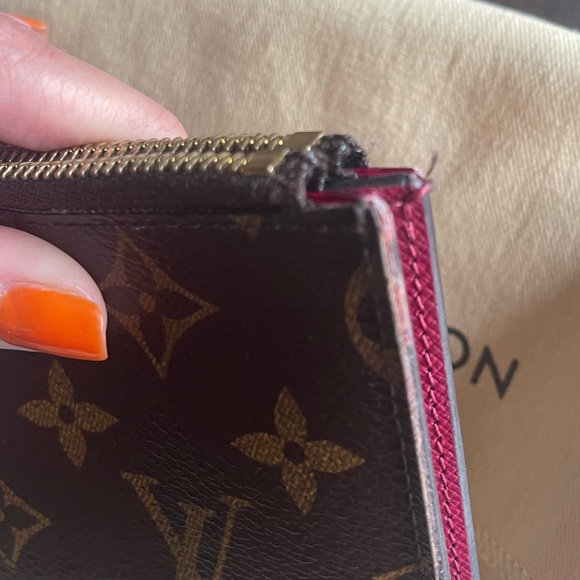 Louis Vuitton Adele Fuchsia Compact Wallet - Picture 9 of 17